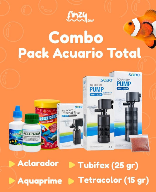 Combo pack acuario total Wp1200